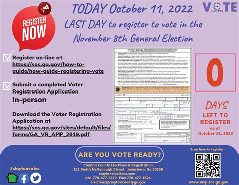 last day to register to vote in georgia